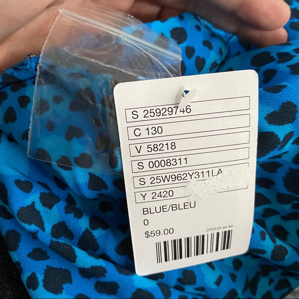 NWT Kimchi Blue cheetah animal print dress size 0 - Picture 5 of 7